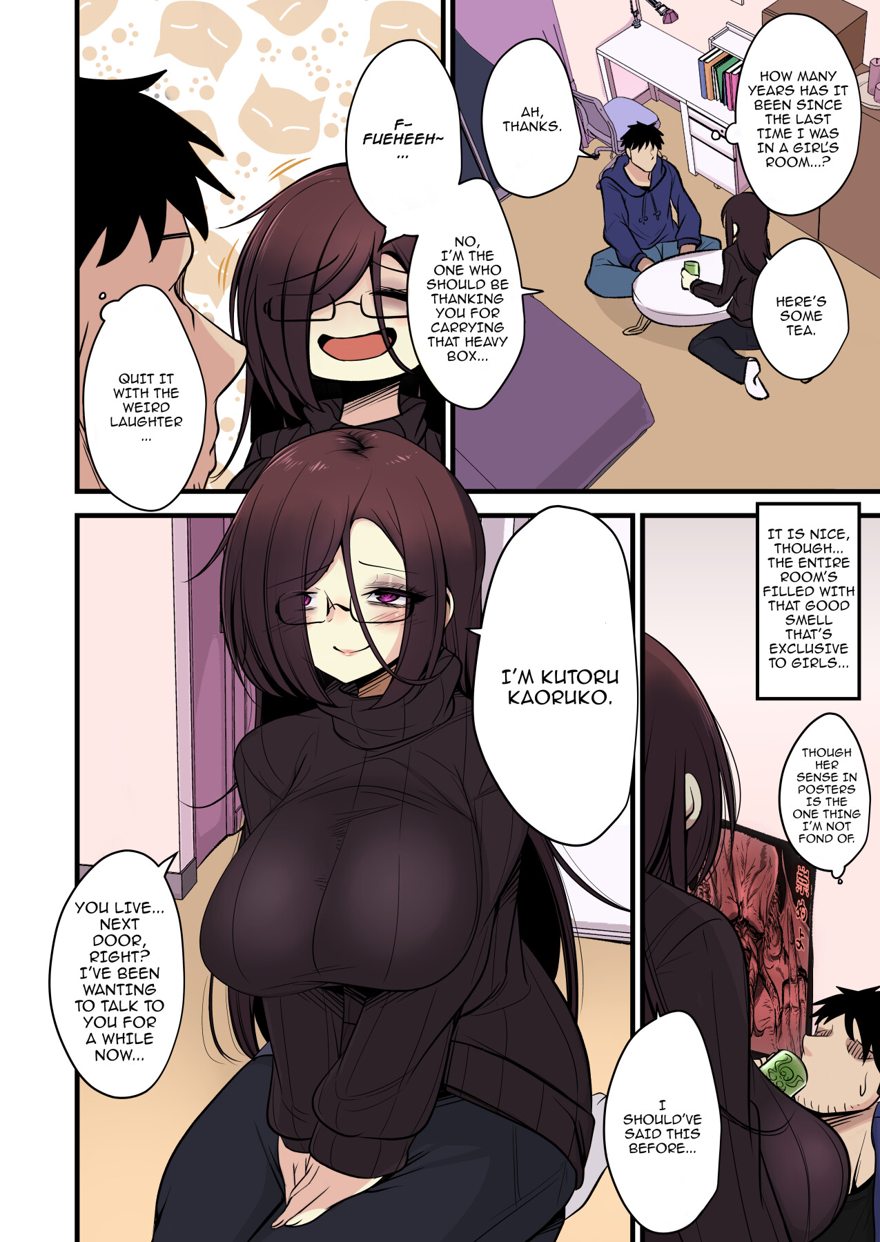 Hentai Manga Comic-Do You Hate Clingy, Busty, Gloomy Girls? (Color)-Read-5